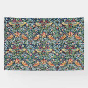 William Morris - Strawberry Thief Banner