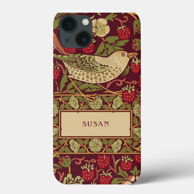 William Morris Strawberry Thief Case-Mate iPhone C Hülle (Rückseite)