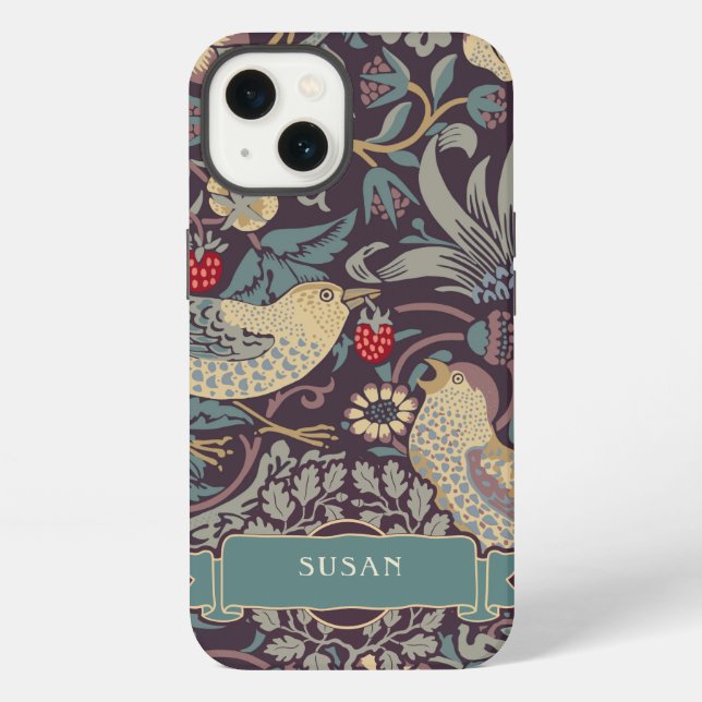 William Morris Strawberry Thief Case-Mate iPhone C Hülle (Rückseite)