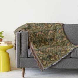 William Morris: Strawberry Thief Decke