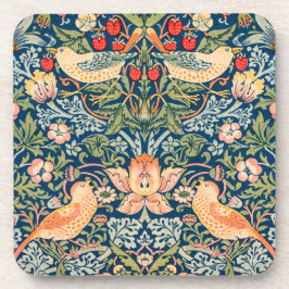 William Morris Strawberry Thief Design Getränkeuntersetzer