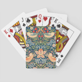 William Morris Strawberry Thief Design Spielkarten