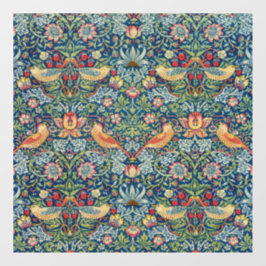William Morris - Strawberry Thief Fensteraufkleber