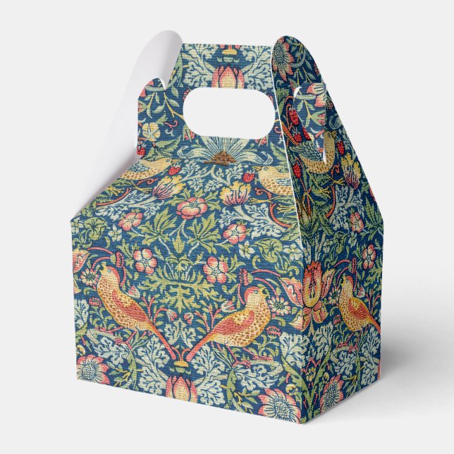 William Morris - Strawberry Thief Geschenkschachtel (Vorderseite)