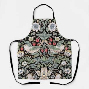 William Morris Strawberry Thief I Black Birds Schürze