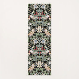 William Morris Strawberry Thief I Black Birds Yogamatte