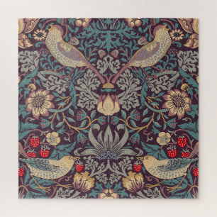 William Morris Strawberry Thief Jigsaw Puzzle