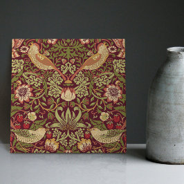 William Morris Strawberry Thief Keramik Tile Fliese
