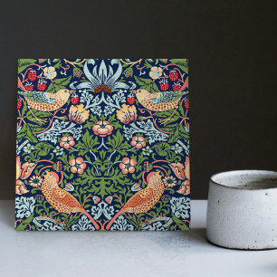 William Morris Strawberry Thief Keramik Tile Fliese