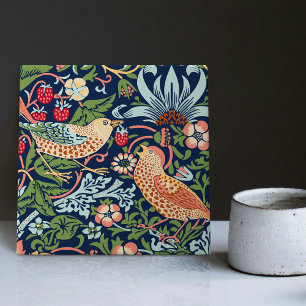William Morris Strawberry Thief Keramik Tile Fliese