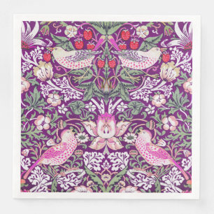 William Morris Strawberry Thief Muster Serviette