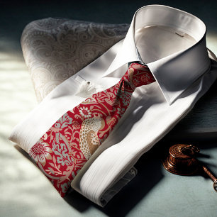 William Morris Strawberry Thief Neck Tie Krawatte