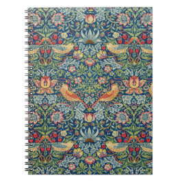 William Morris - Strawberry Thief Notizblock