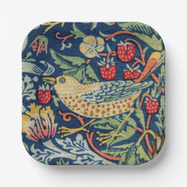 William Morris - Strawberry Thief Pappteller