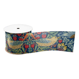 William Morris - Strawberry Thief Satinband