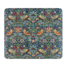 William Morris - Strawberry Thief Schneidebrett