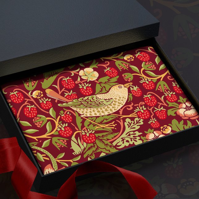 William Morris Strawberry Thief Tissue Paper Seidenpapier (Von Creator hochgeladen)