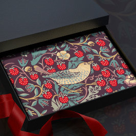 William Morris Strawberry Thief Tissue Paper Seidenpapier