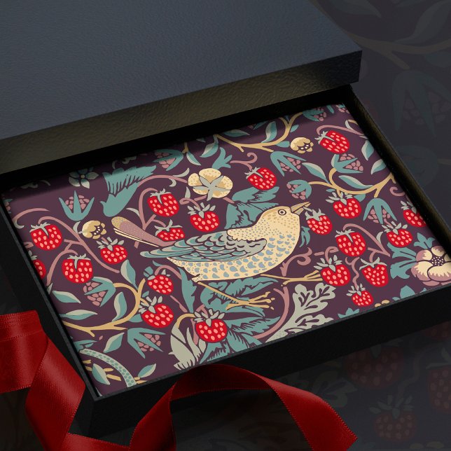 William Morris Strawberry Thief Tissue Paper Seidenpapier (Von Creator hochgeladen)