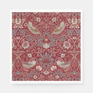 William Morris Strawberry Thief Wrapping Paper Serviette