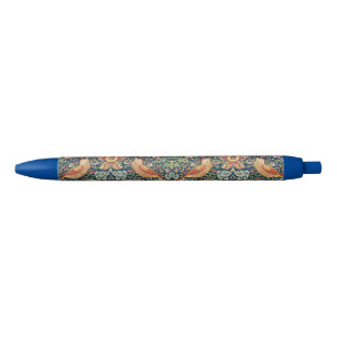 William Morris Stylo à encre noire fraise