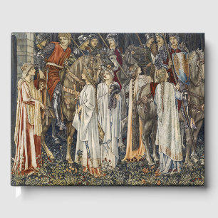 William Morris Suche nach Heiligem Gral: Schildwal Gästebuch