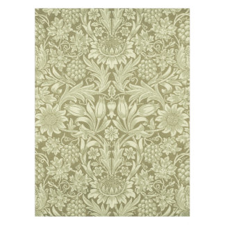 William Morris Sunflower Green Blume Tischdecke