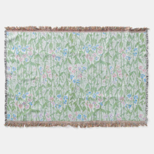William Morris Süße Erbse Pastell-Blumenkunst Decke