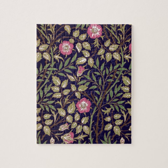 William Morris Sweet Briar Floral Art Nouveau (Vertikal)
