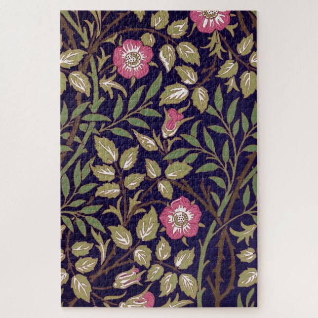 William Morris Sweet Briar Floral Art Nouveau (Vertikal)