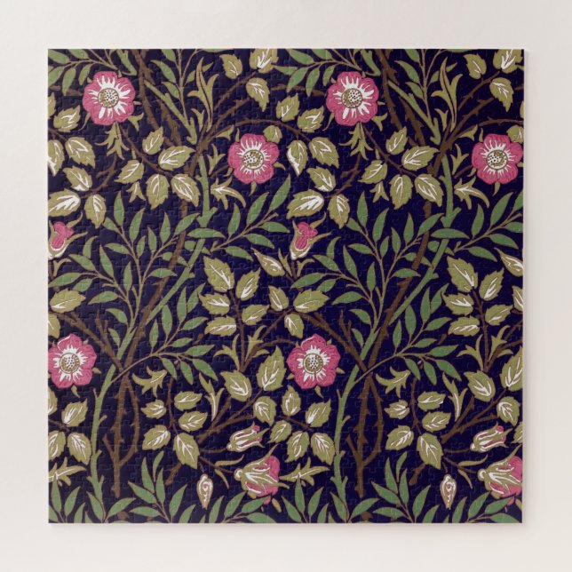 William Morris Sweet Briar Floral Art Nouveau (Horizontal)