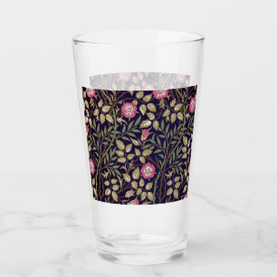 William Morris Sweet Briar Floral Art Nouveau Glas