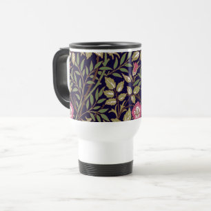 William Morris Sweet Briar Floral Art Nouveau Reisebecher