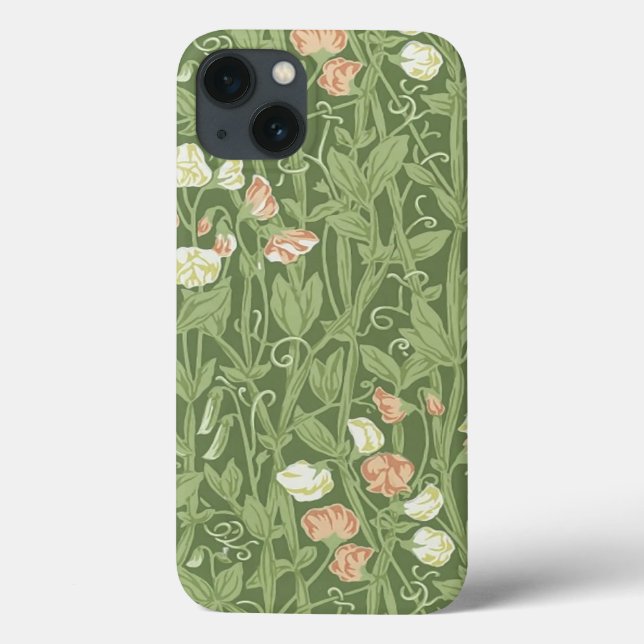 William Morris Sweet Pea Floral Design Case-Mate iPhone Hülle (Rückseite)