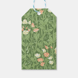 William Morris Sweet Pea Floral Design Geschenkanhänger