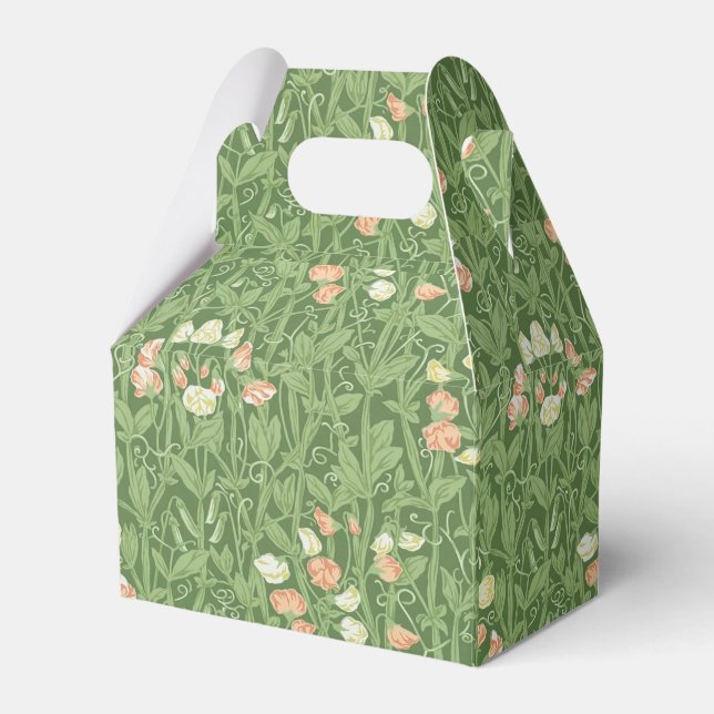 William Morris Sweet Pea Floral Design Geschenkschachtel (Vorderseite)