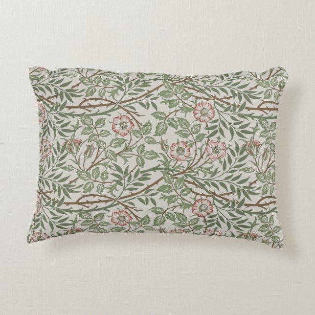 William Morris Sweetbriar Blumenmuseum Dekokissen (Rückseite)