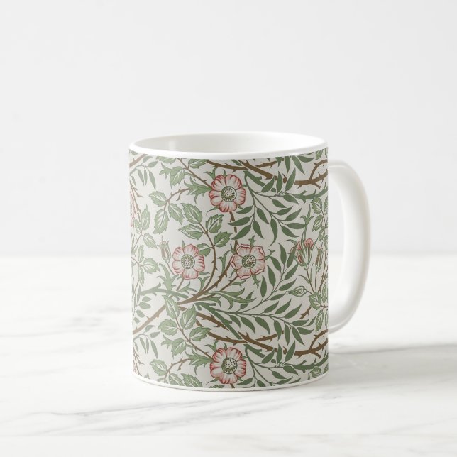 William Morris Sweetbriar Blumenmuseum Kaffeetasse (VorderseiteRechts)
