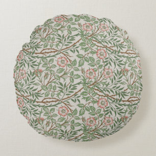 William Morris Sweetbriar Blumenmuseum Rundes Kissen