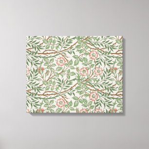 William Morris Sweetbriar Florale Art Nouveau Leinwanddruck