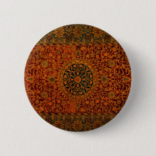 William Morris Tapestry Carpet Rug Button