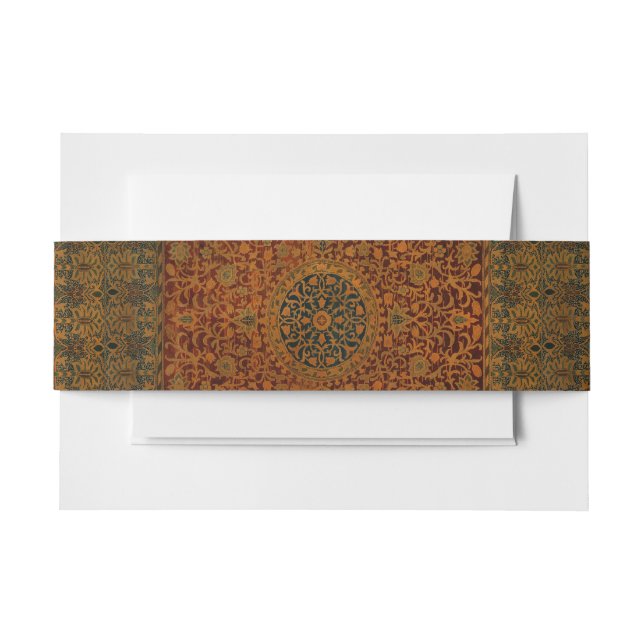 William Morris Tapestry Carpet Rug Einladungsbanderole (Vorderseite Beispiel)