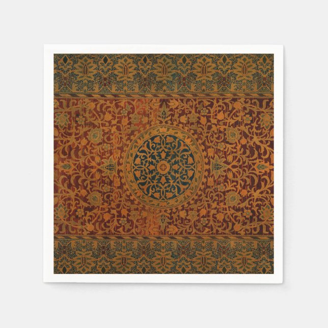 William Morris Tapestry Carpet Rug Serviette (Vorderseite)