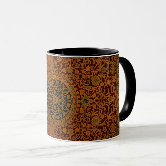 William Morris Tapestry Carpet Rug Tasse (VorderseiteRechts)