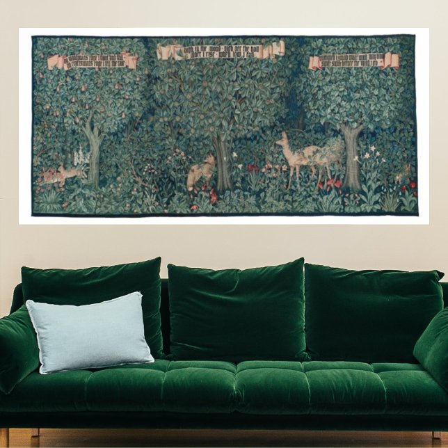 William Morris Tapestry Vintage Poster (Von Creator hochgeladen)