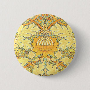 William Morris Tapete für St. James Place Button