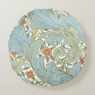 William Morris-Tapeten-Kissen Rundes Kissen