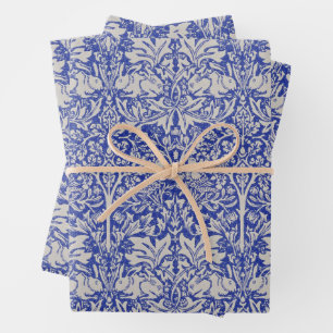 William Morris, Taube & Kaninchen Geschenkpapier Set