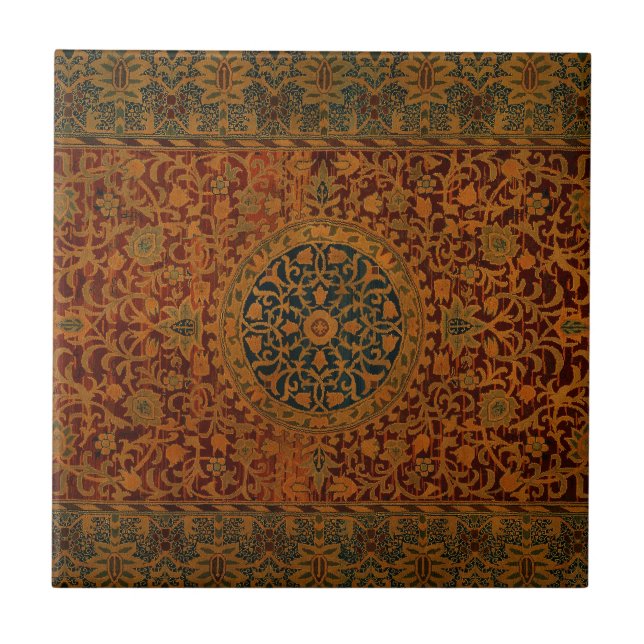 William Morris Teppich Teppichboden Fliese (Vorderseite)