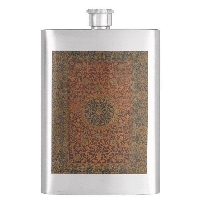 William Morris Teppich-Teppichboden-Teppich Flachmann (Vorderseite)